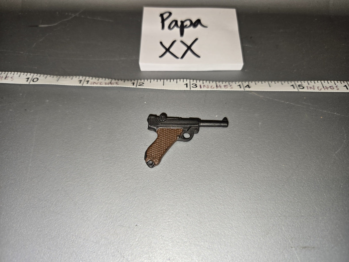 1/6 Scale WWII German Luger P08 Pistol - Papa XX