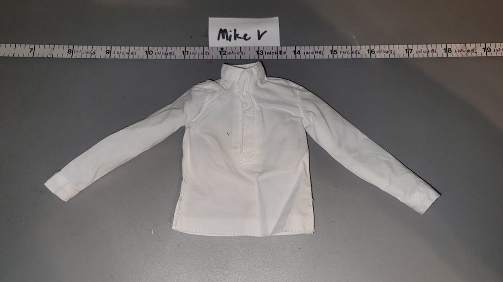 1/6 Scale WWII German White Work Shirt