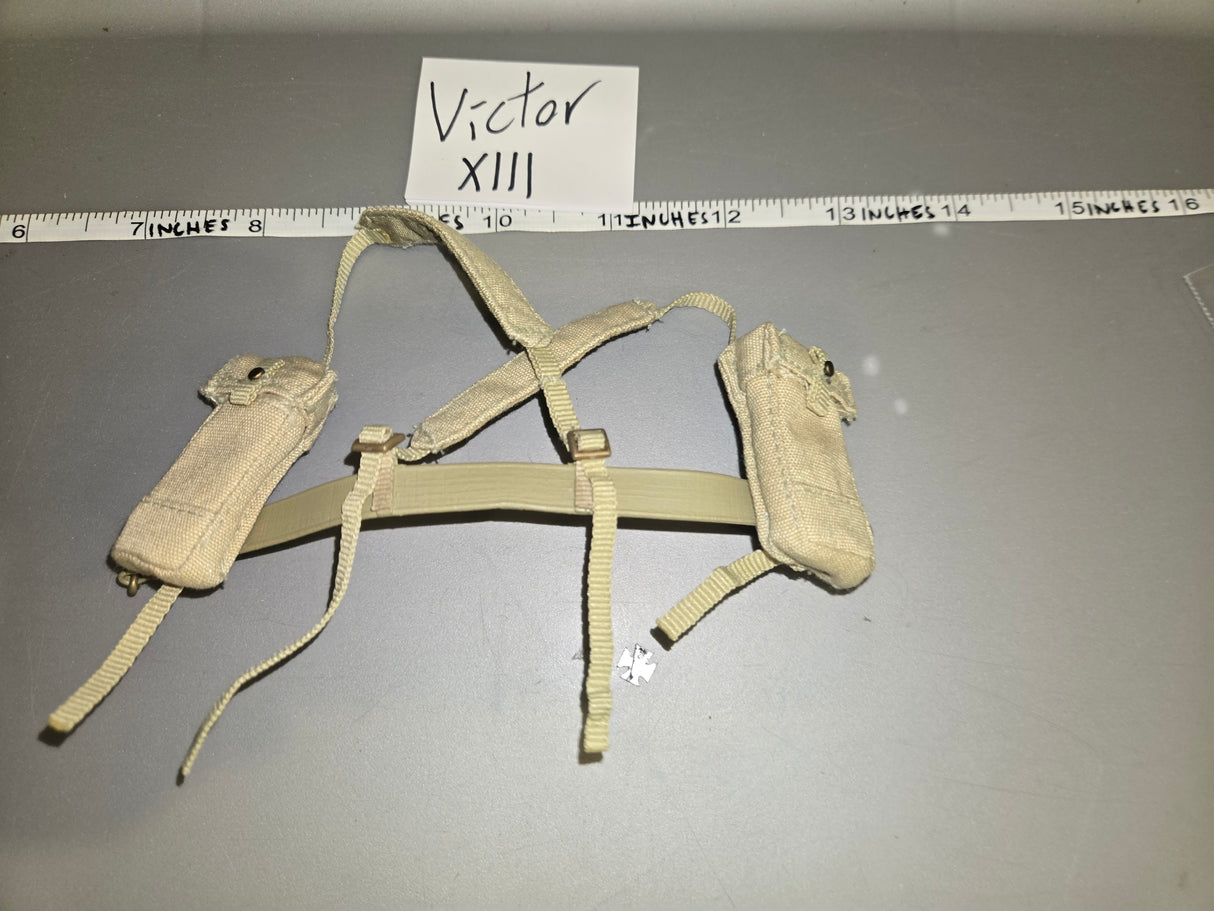 1:6 Scale WWII British Web Gear Lot