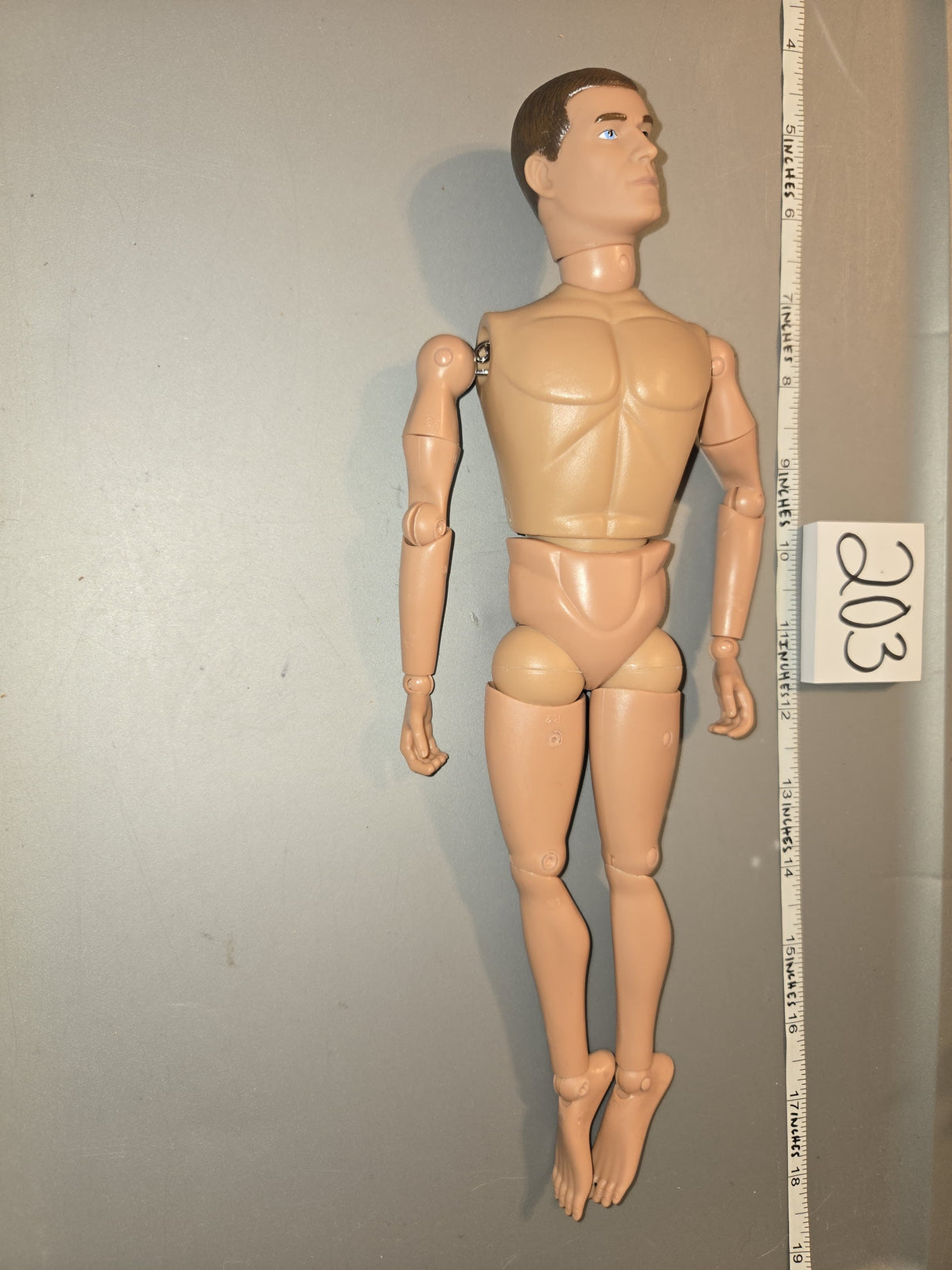 1/6 Scale Nude GI Joe Vintage Remake Erdl Figure