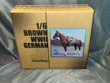1/6 Scale WWII German Brown War Horse - NIB DID E60084