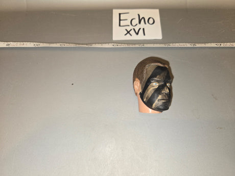1/6 Scale Modern US Special Forces Head Sculpt with Face Paint - Echo XVI