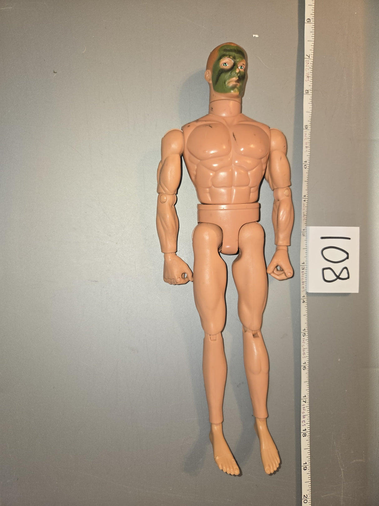 1/6 Scale Nude GI Joe Figure