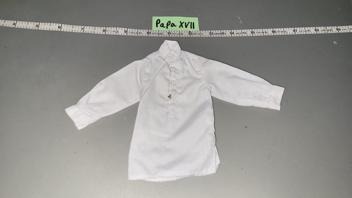 1/6 Scale WWII German White Dress Shirt