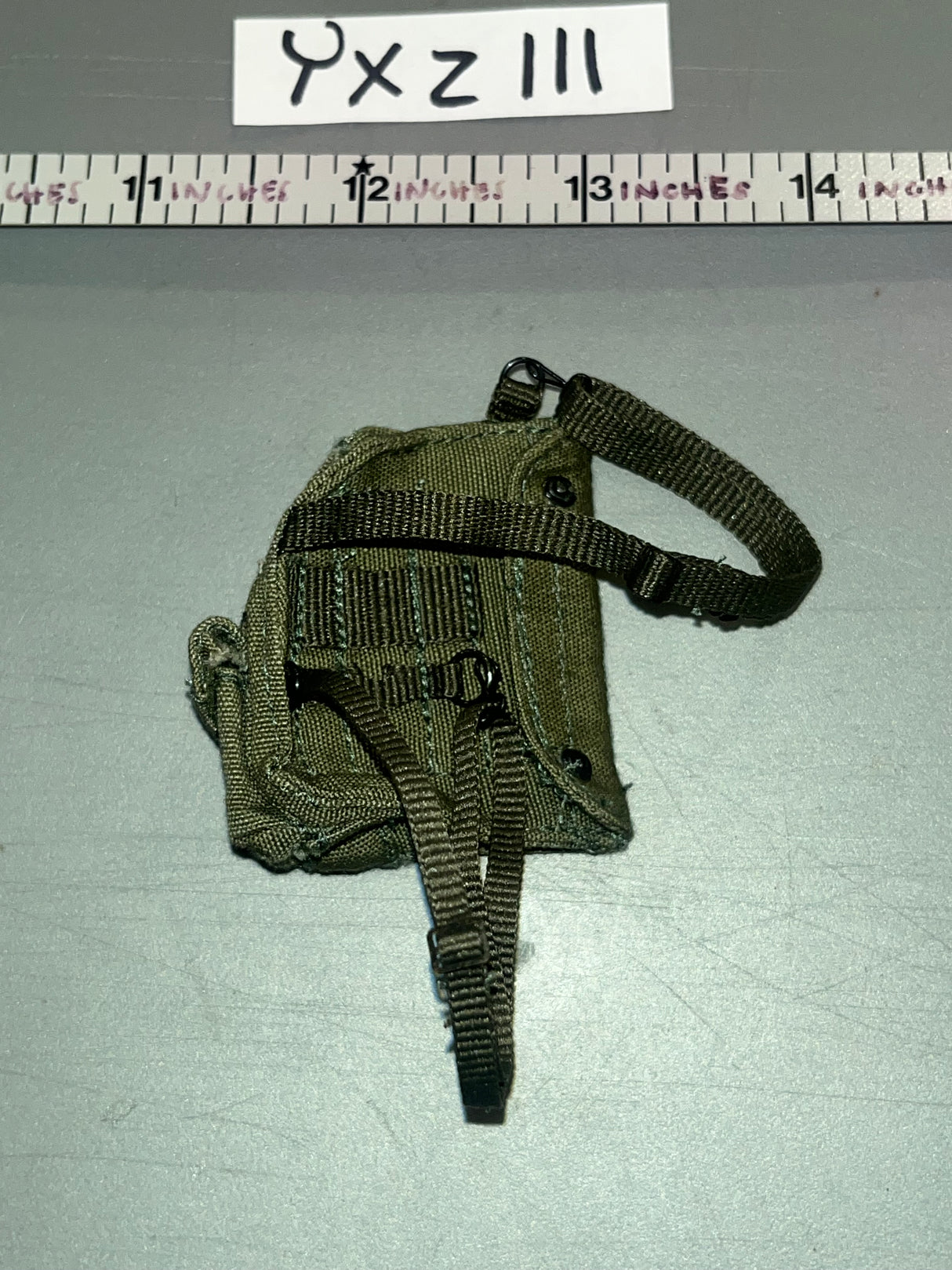 1/6 Scale Vietnam Gas Mask Bag - USMC Recon - Ace Factory Remake