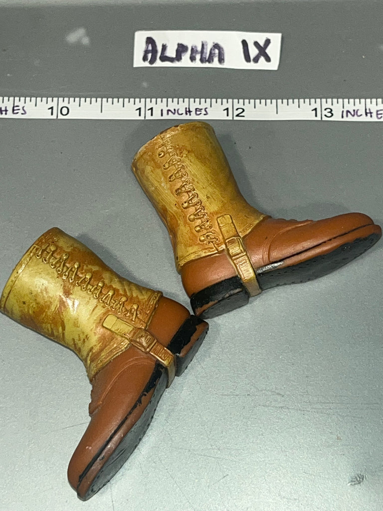 1/6 Scale WWII US Boondocker Boots and Leggings