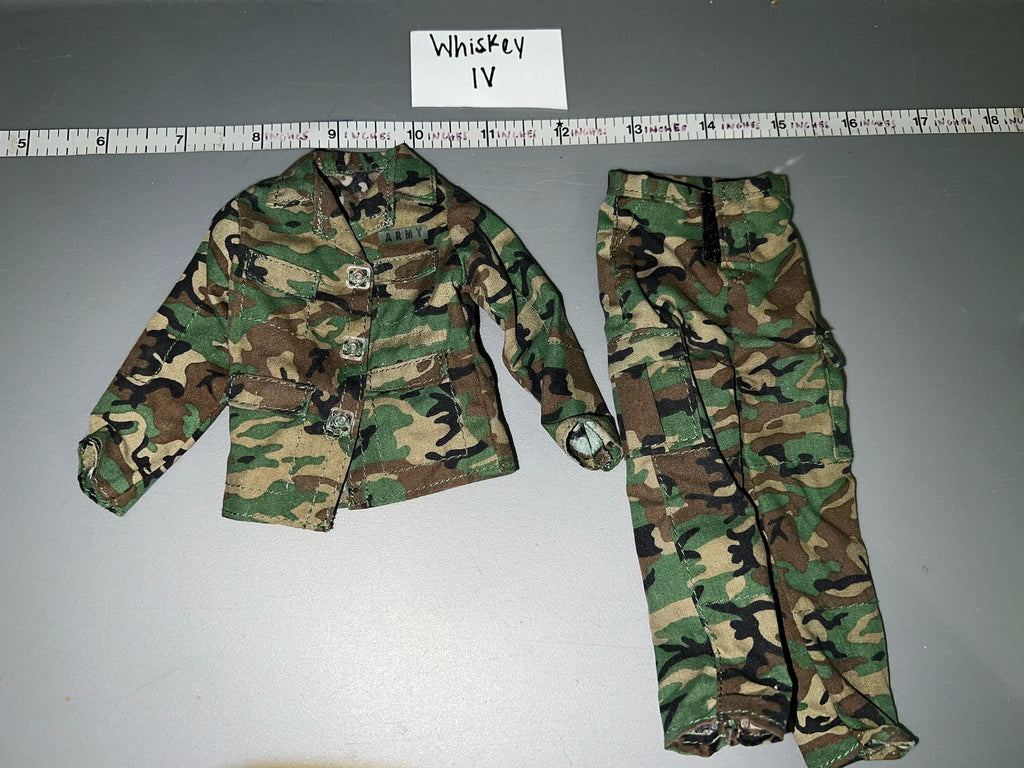 1/6 Scale Modern Era Woodland BDU Uniform