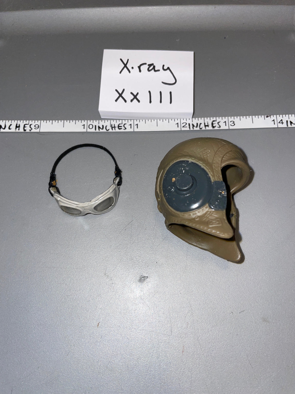 1:6 WWII US  Aviator / Pilot Flight Helmet