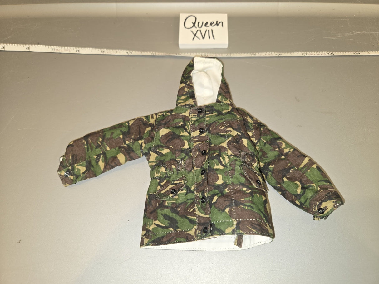 1/6 Scale Modern British DPM Hooded Field Jacket - Queen XVII