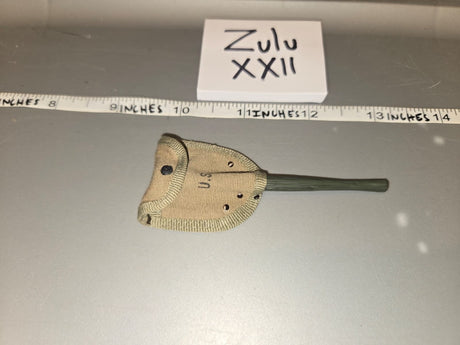 1/6 Scale WWII US Entrenching Tool and Cover