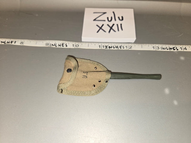 1/6 Scale WWII US Entrenching Tool and Cover
