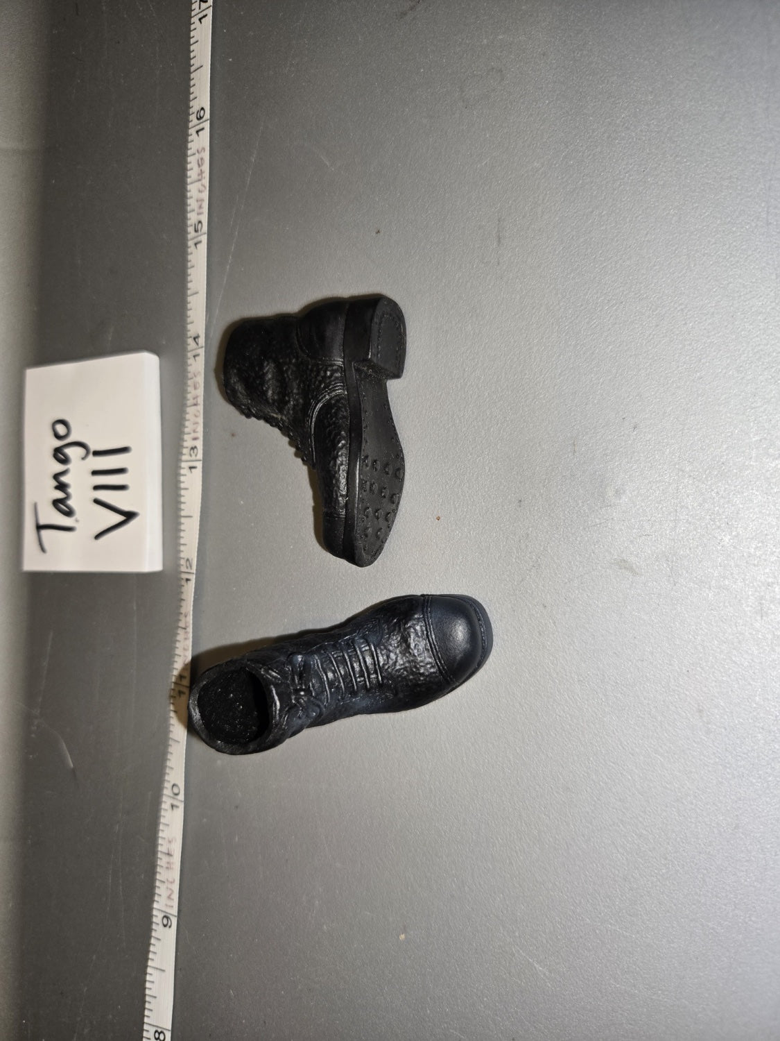 1/6 Scale Modern Era Black Combat Boots - Tango VIII