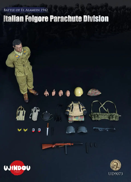 *Preorder* 1/6 Italian Folgore Parachute Division, Battle of El Alamein 1942 - UJINDOU - UD9073 - Ujindou Full Set