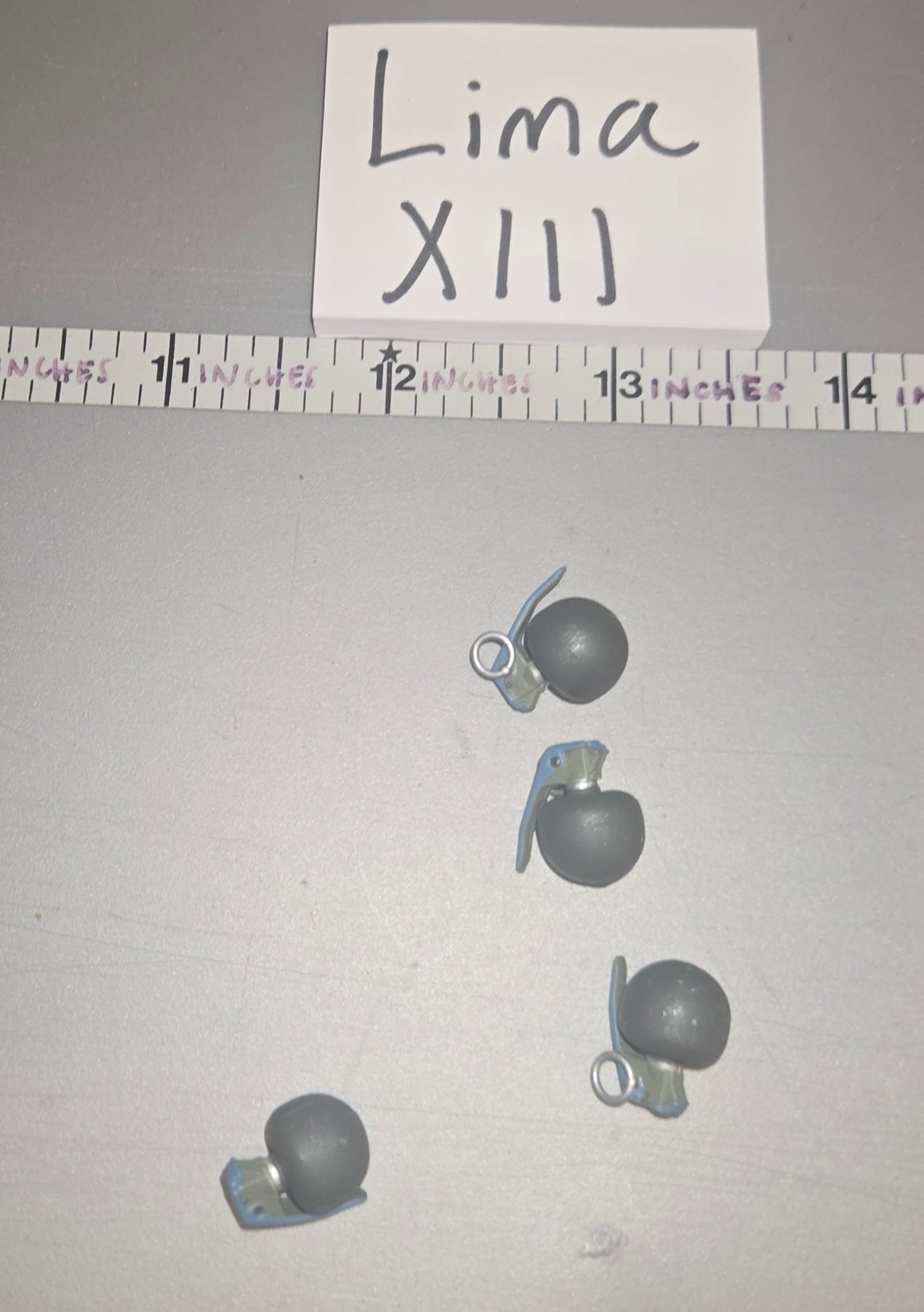 1/6 Scale Vietnam US Grenade Lot