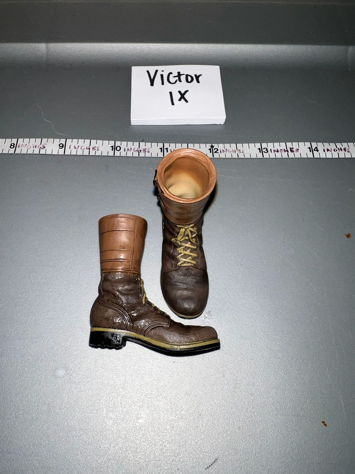 1/6 Scale WWII US Buckle Top Boots