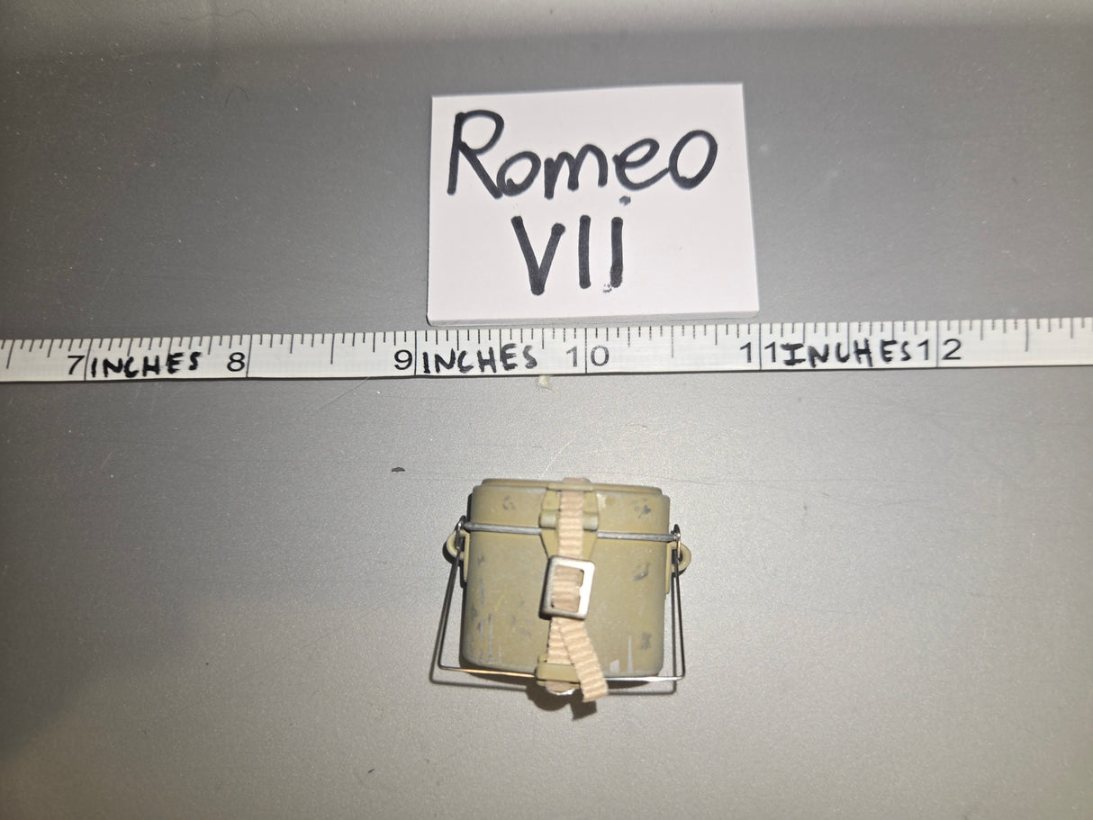 1/6 Scale WWII German Mess Kit - Afrika Korps