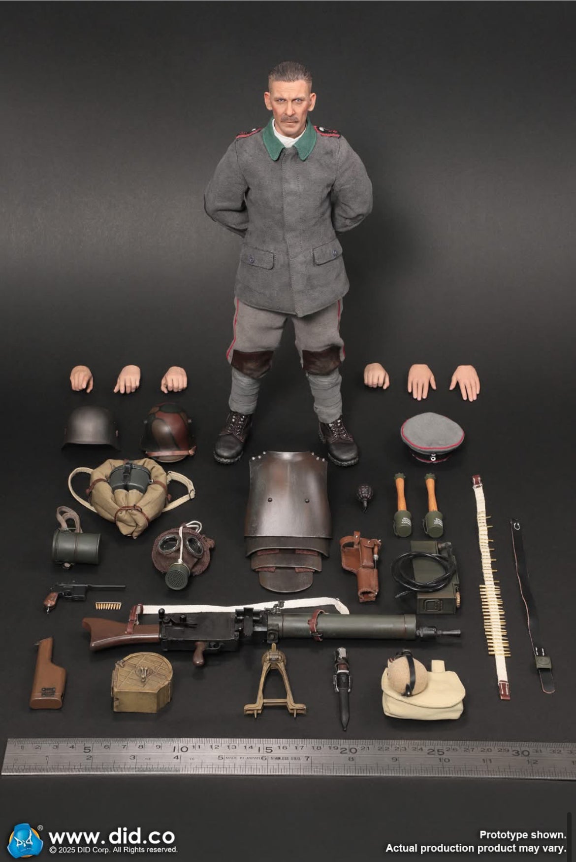 *Preorder* 1/6 WWI German MG08 Machine Gunner - Arthur - DiD D11015 - World War One