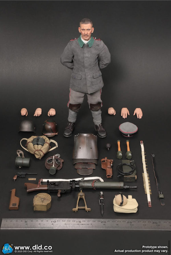 *Preorder* 1/6 WWI German MG08 Machine Gunner - Arthur - DiD D11015 - World War One