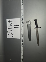 1/6 Scale WWII US M1 Bayonet and Sheath -