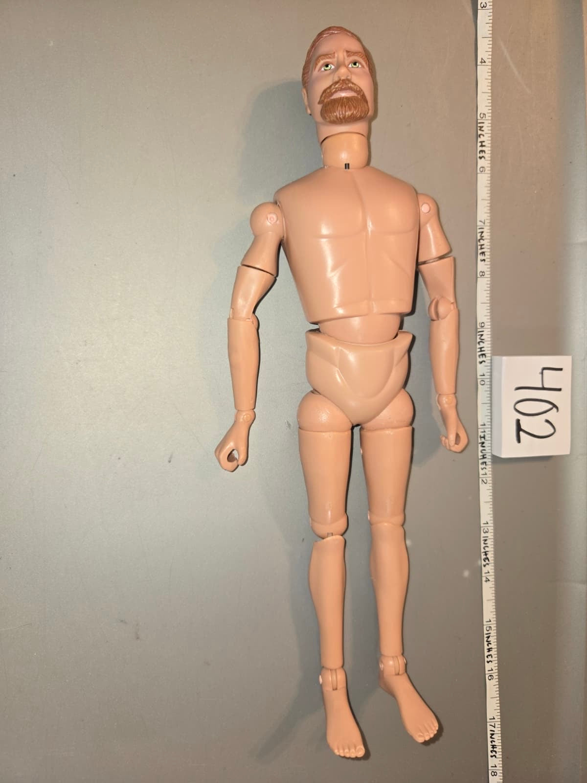 1/6 Scale Nude Vintage Remake GI Joe Figure - Western Era