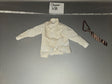 1/6 Scale WWII Era White Dress Shirt and Striped Tie Set - Oscar XIII