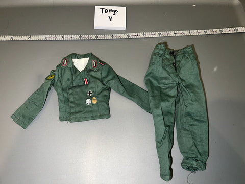 1/6 Scale WWII German Grey Tanker Uniform