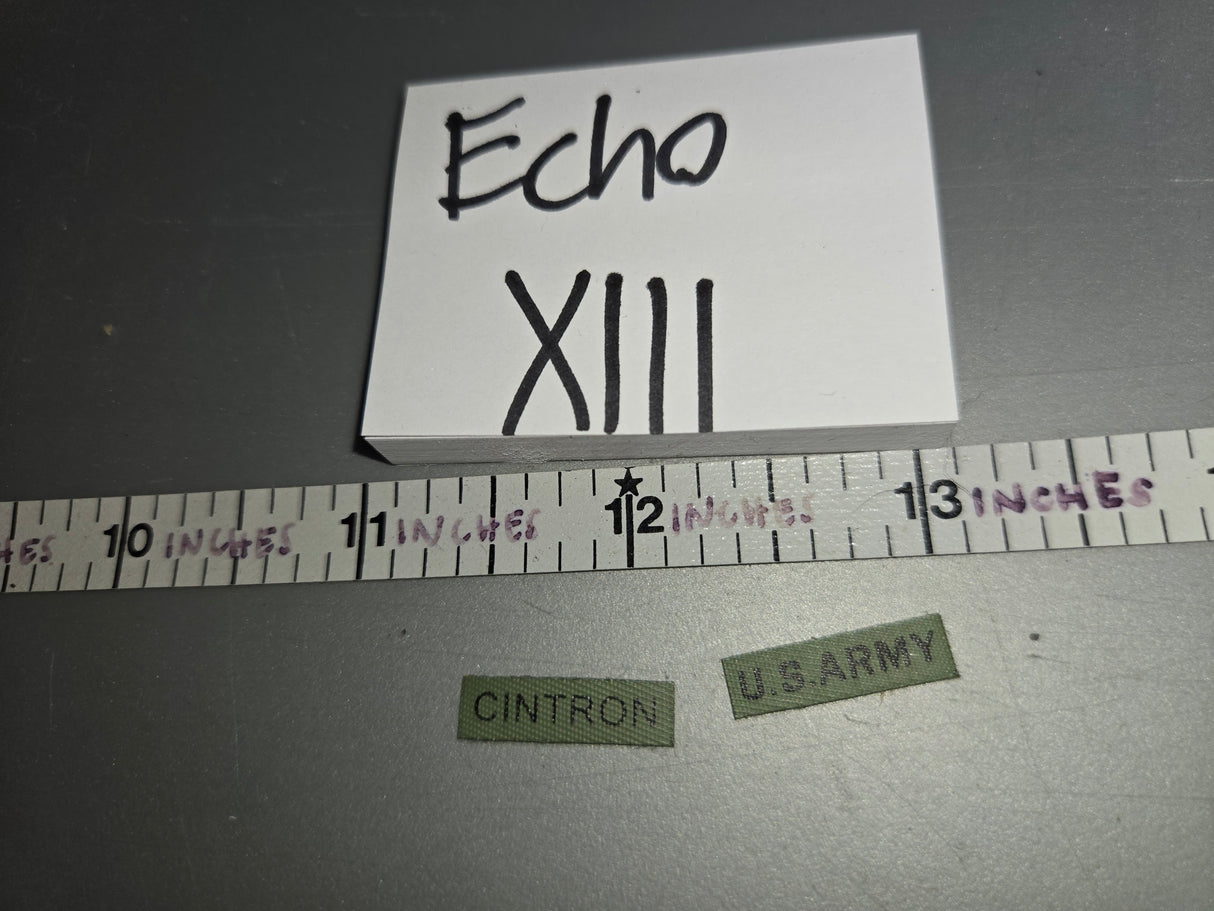 1/6 Scale Vietnam US Name Patch Lot