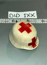 1/6 Scale WWII German Medic Helmet - DID Medic Groger