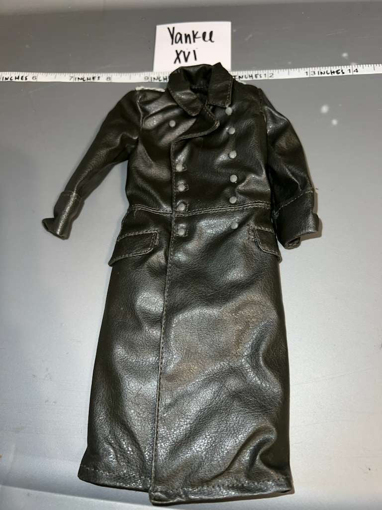 1:6 Scale WWII German Officer Leather Coat