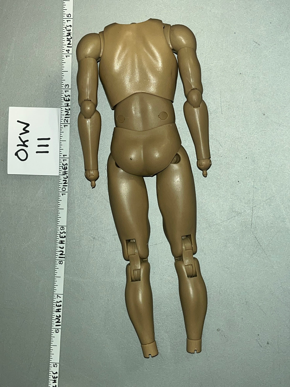 1:6 Scale Basic Nude Body - War Daddy - Facepool