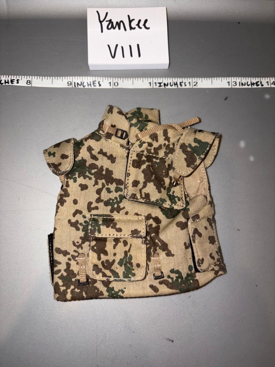 1/6 Scale WWII German Flecktarn Camouflage Field Pack