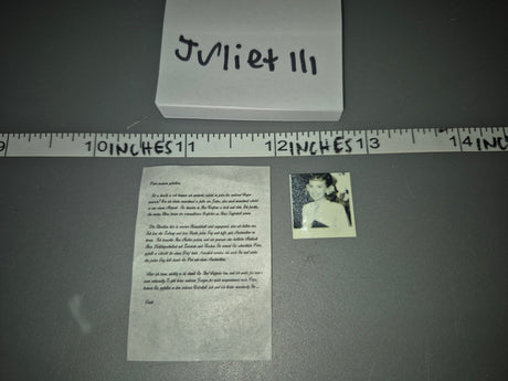 1/6 Scale WWII German Letter and Photo Set