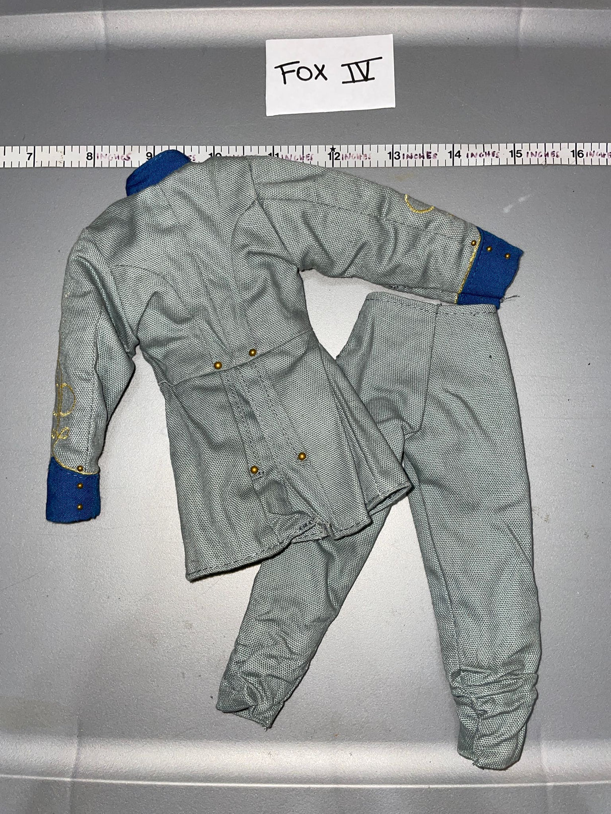 1/6 Scale Civil War Confederate Officer Uniform