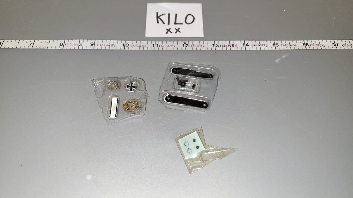 1/6 Scale WWII German Insignia Lot