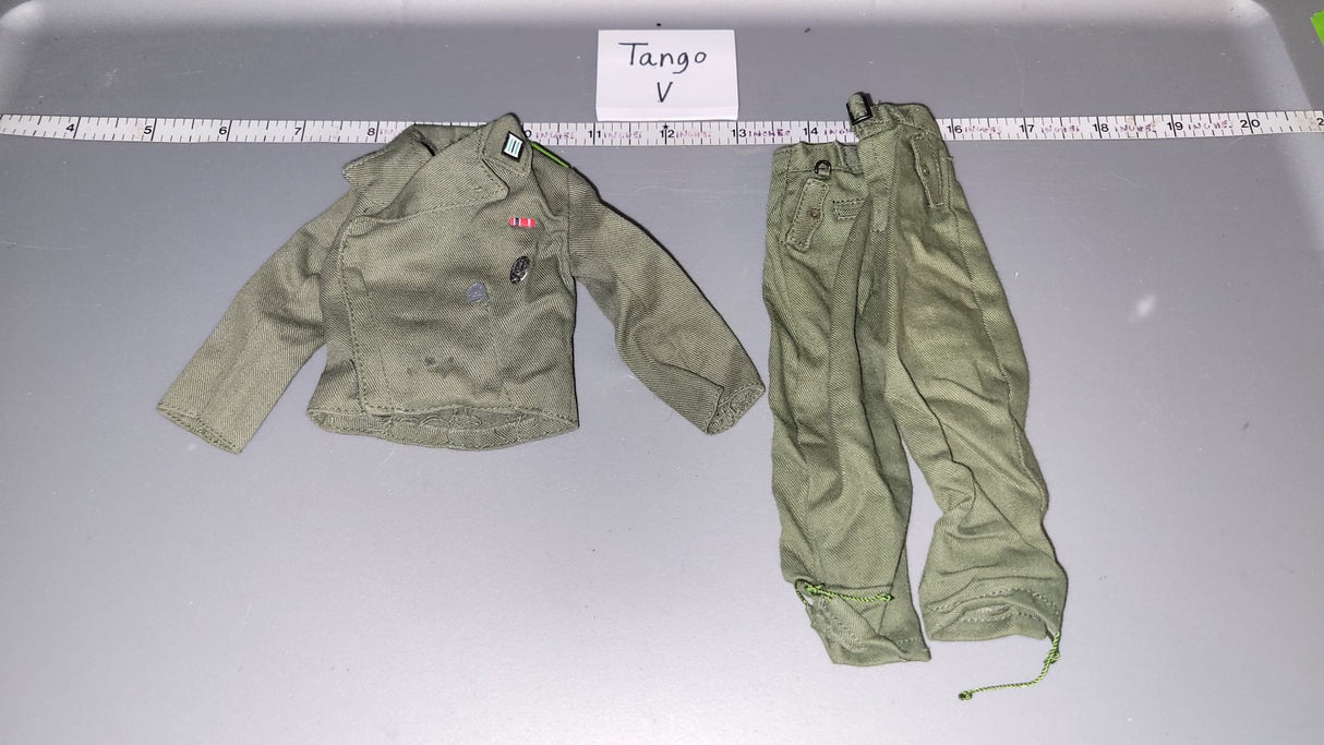 1/6 Scale WWII German Grey Tanker Uniform