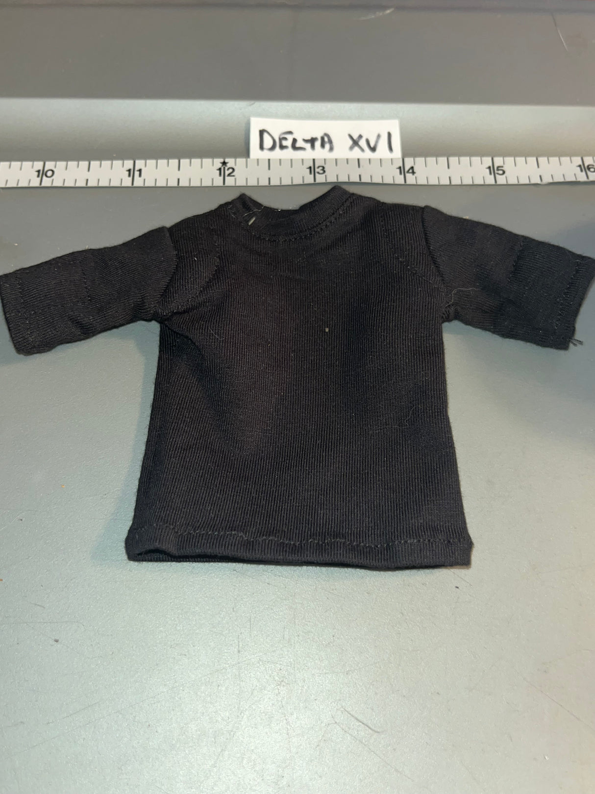 1:6 Scale Modern Era Black T Shirt