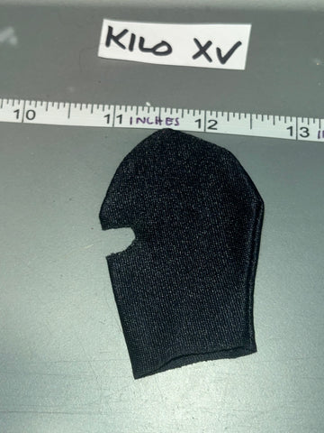 1/6 Scale Modern Era Black Balaclava Mask