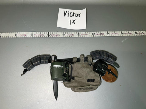 1/6 Scale WWII German Field Gear Lot