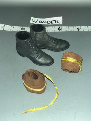 1/6 Scale World War One French Boots and Leggings
