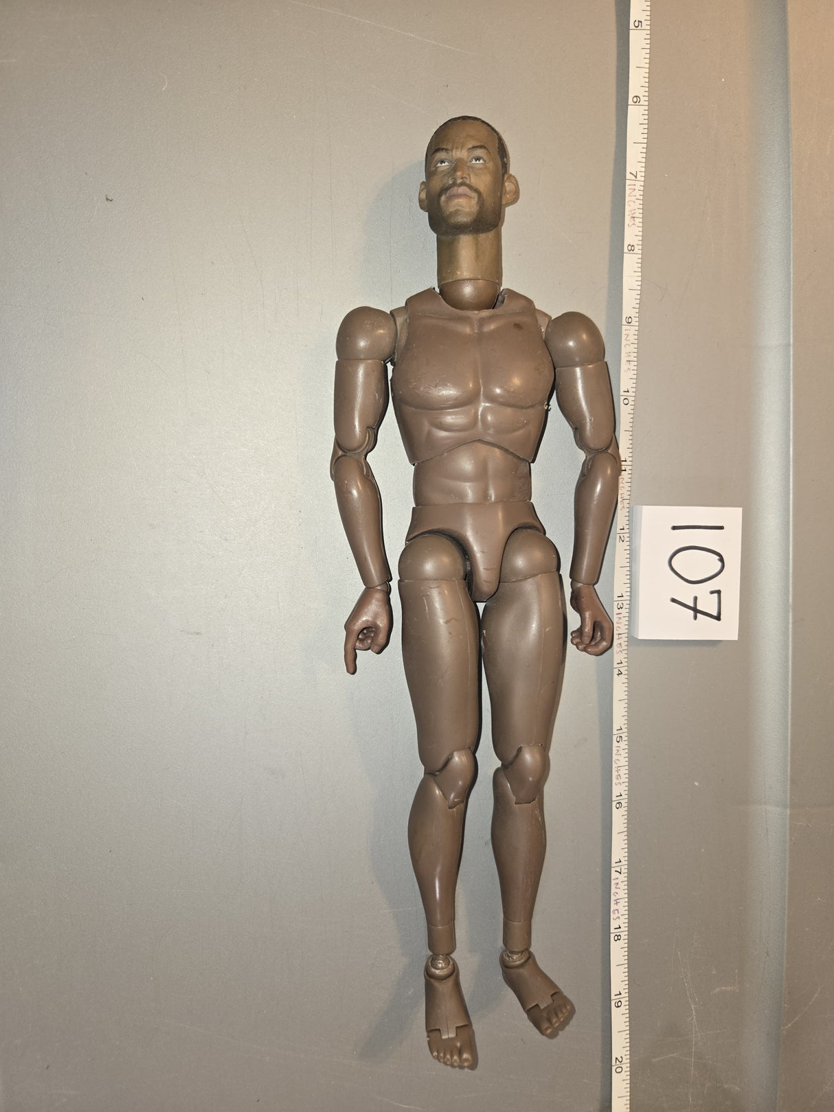 1/6 Scale Nude Basic Figure - African American