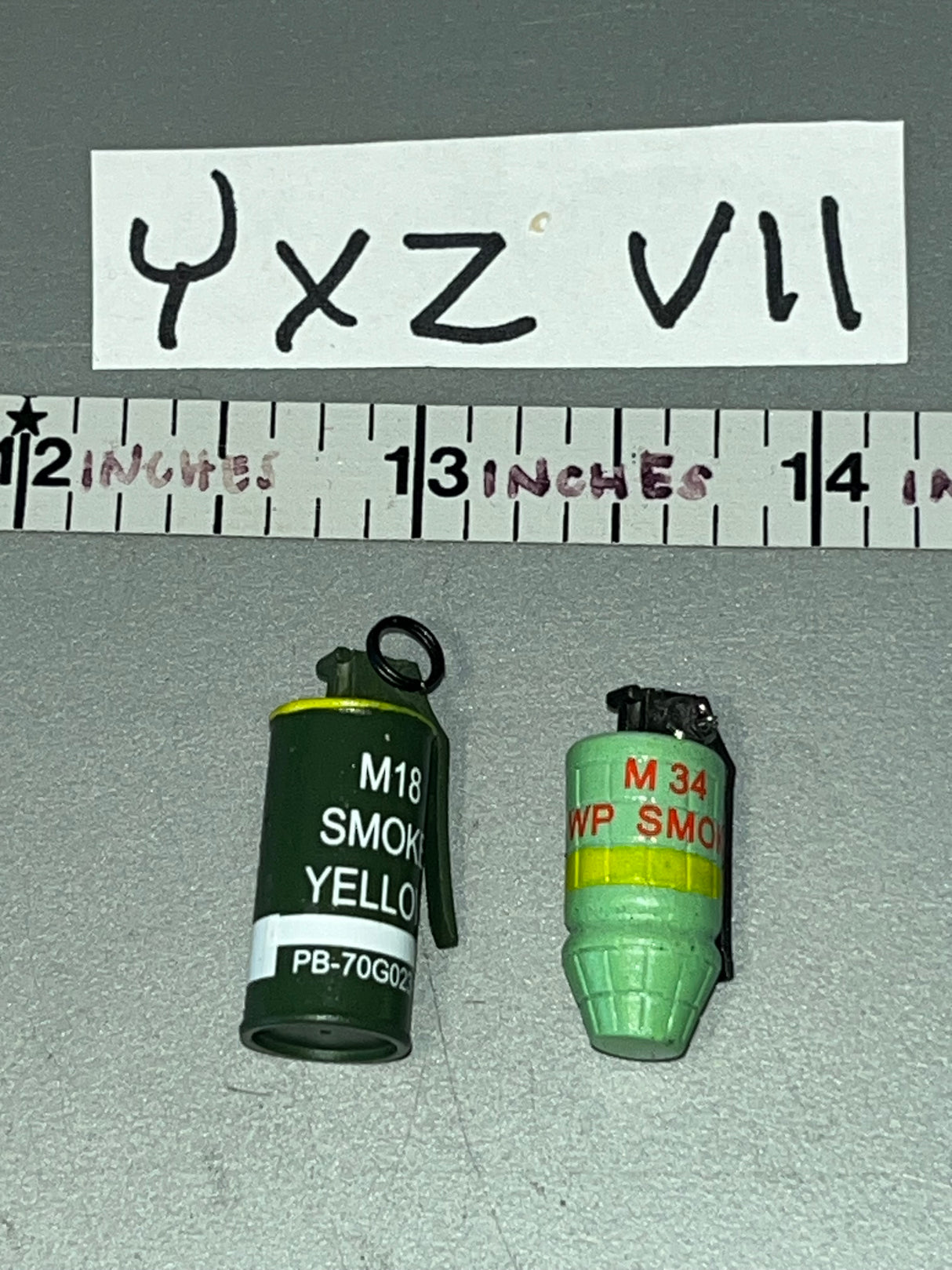 1/6 Scale Vietnam US Grenade Lot - UJINDOU Seal Rifleman