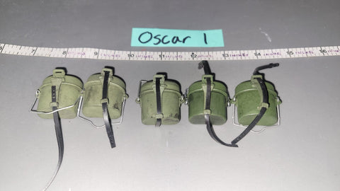 1/6 Scale WWII German Mess Kit Lot