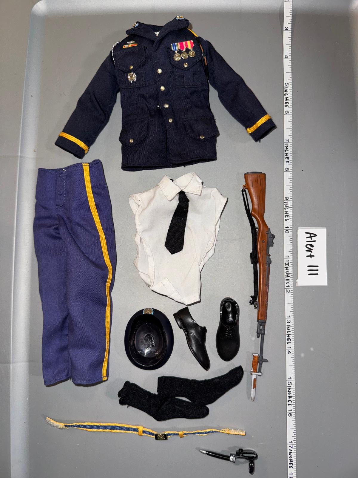 Ameri⭐︎MILITARY WORK I LINE DRESS AMERI MILITARY WORK I LINE DRESS