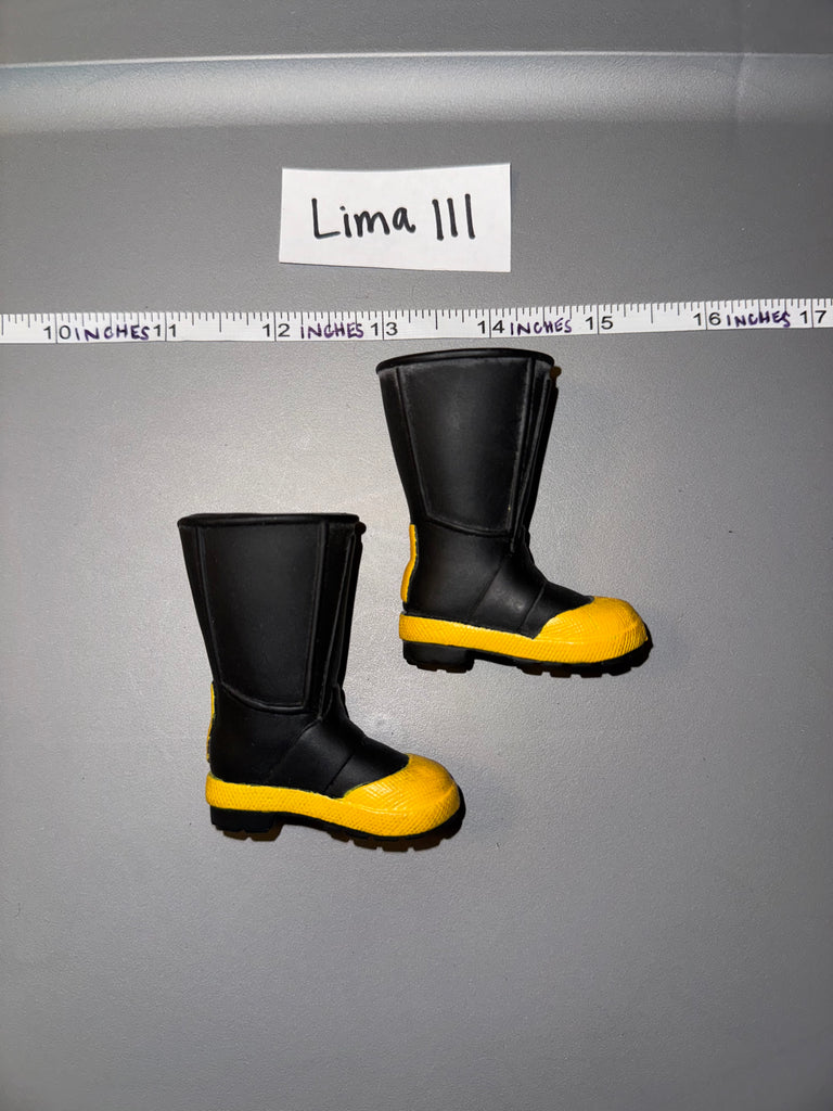 1/6 Scale Modern Firefighter Boots