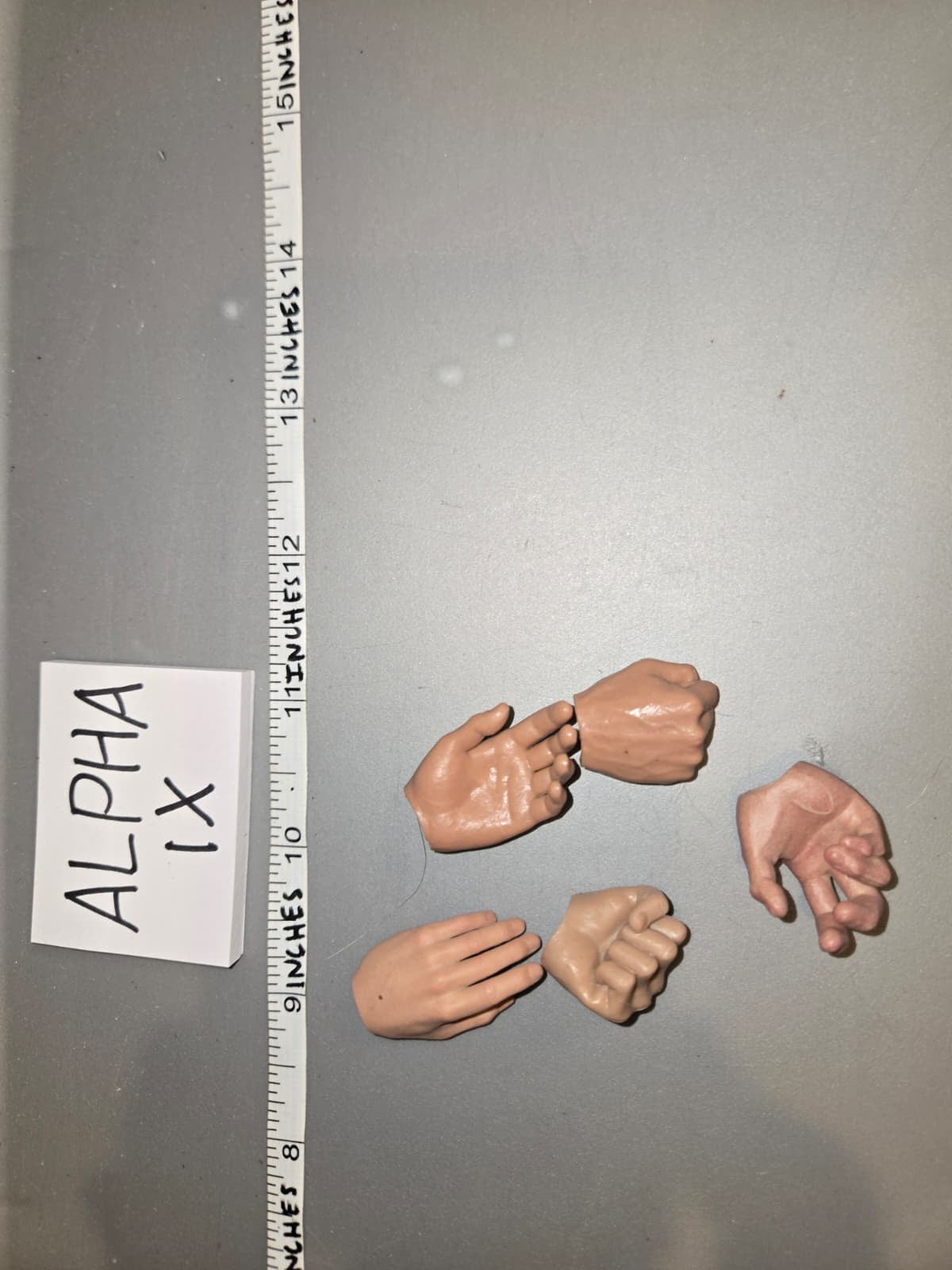 1/6 Scale Nude Figure Hand Lot