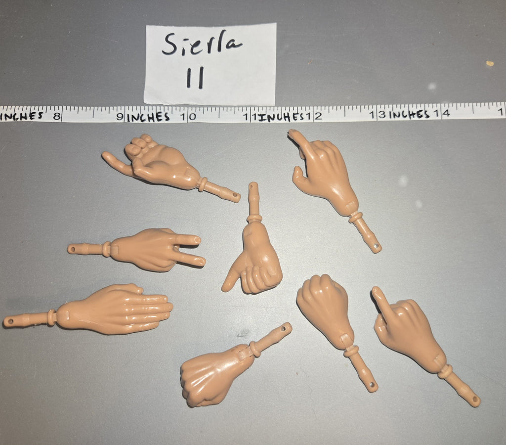 1/6 Scale Nude Figure Hand Lot - Ultimate Soldier