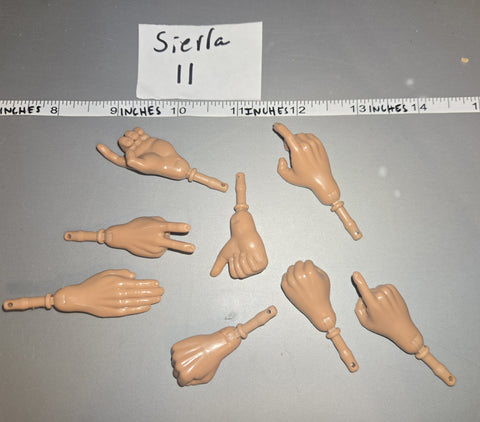 1/6 Scale Nude Figure Hand Lot - Ultimate Soldier