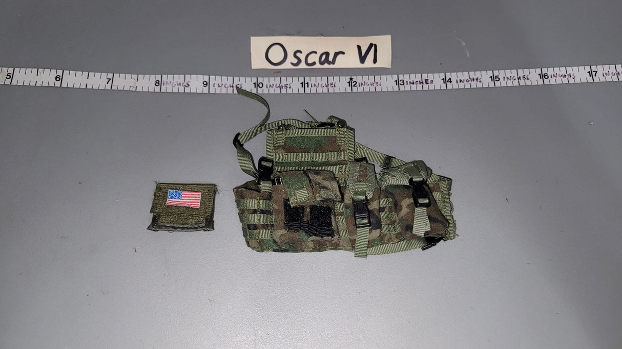 1:6 Scale Modern Era Woodland Chest Rig
