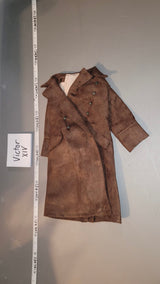 1/6 Scale WWII German Afrika Korps Brown Great Coat - DID