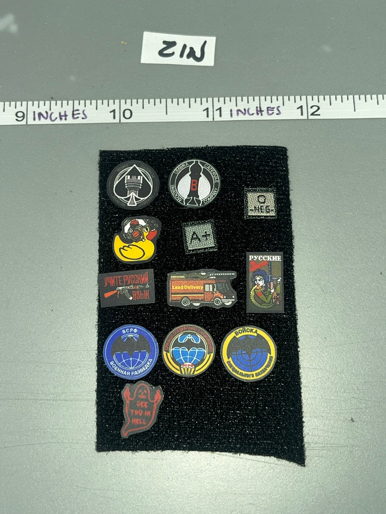 1/6 Scale Modern Russian Patch Lot